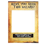 LaVenty Have You Seen This Wizard Photo Booth Prop Wizard Inspired Photo Booth Frame Birthday Party Photo Booth Props for Theme Party Decorations