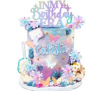LaVenty In My Birthday Era Cake Decoration Party Decorations Birthday Girls Theme Photo Backdrop Era Music Fans Lover Party Supplies