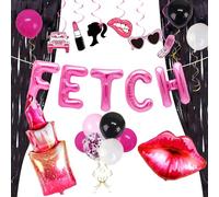 LaVenty So Fetch Balloons So Fetch Party Decoration Girls Party Decorations Early 2000s Decorations Girls Birthday Bachelorette Party Supplies