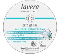 Lavera Basis Sensitiv AllRound Cream Vegan Organic Aloe & Almond Oil, 150ml.