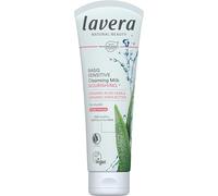 lavera Basis Sensitiv Cleansing Milk ∙ Vegan Organic Skin Care Natural & Innovative Cosmetics,125ml
