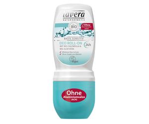 Lavera Basis Sensitiv Deodorant Roll On 24Â Sensitive Skin 50Â ml