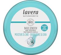 lavera basis sensitiv hair treatment Moisture & Care - without silicone - Intensive moisture & gentle care - vegan- natural cosmetics - 200 ml