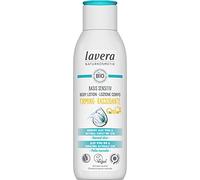 lavera basis sensitiv Body Lotion Firming - Natural Cosmetics - vegan - Organic Aloe Vera & Natural Coenzyme Q10 - certified - 250ml, white