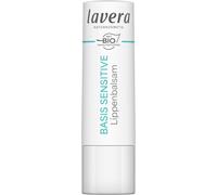 lavera basis sensitive Lip Balm 4,5 g | 24-hour care, soothing and regenerating, natural protective film, soft lips, vegan, natural cosmetics