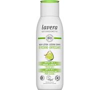 lavera Body Lotion Refreshing - Natural Cosmetics - vegan - Organic Lime & Organic Almond Oil - certified - 200ml white
