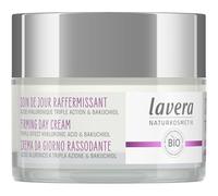 lavera Firming Day Cream - Anti-Wrinkle, Hyaluronic Acid and Bakuchiol - Reduces Wrinkles, Moisturizes, Natural Lifting - Vegan, Organic (1 x 50ml)