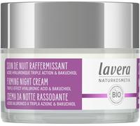 lavera Firming Night Cream - with triple-effect hyaluronic acid & bakuchiol - Anti-Age - vegan - Organic Skin Care - Visibly firming and moisturising - 50 ml