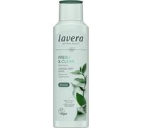 lavera FRESH & CLEAR SHAMPOO - silicone-free - for hair that gets greasy quickly - removes grease and styling product residue - vegan - natural cosmetics - 250ml