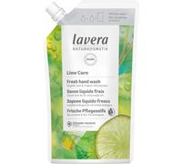 lavera Refill Pouch Lime Care Hand Wash Organic Lime & Organic Lemongrass Mild Cleansing Vegan Skin-Neutral pH 500ml