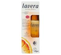 lavera Glow By Nature Vitamin C Boost Serum - intensive hydration - refreshes & smoothes - reduces pigmentation spots & acne scars - Q10 - vegan - natural cosmetics - 30 ml