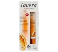 lavera Glow by Nature Illuminating Eye Cream - reduces dark circles and puffiness under the eyes - moisturising - natural Q10 - vegan - natural cosmetics - 15 ml
