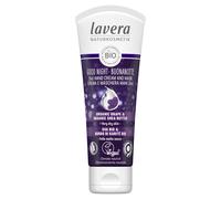 lavera Good Night 2in1 Hand Cream and Mask - natural cosmetics - vegan - certified - organic grape & organic shea butter - 75ml, white