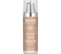 lavera Hyaluron Liquid Foundation - Cool Honey 04 - hyaluronic acid and almond oil - intense moisture - natural complexion - lightweight texture - mineral oil-free - vegan - organic (1 x 30ml)