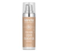 lavera Hyaluron Liquid Foundation - Warm Nude 03 - almond oil - intense moisture - flawless medium coverage - natural complexion - natural cosmetics - vegan - organic (1 x 30ml)