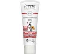 lavera Kids Fluoride-Free Toothpaste 75 ml Calendula & Calcium | Vegan natural cosmetics, colourant-free, protects milk teeth, mild fruity taste