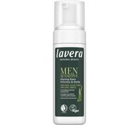 lavera Men sensitiv shaving foam - without alcohol - for sensitive skin - gentle & soft - vegan - natural cosmetics - 150 ml