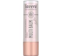 lavera Multi Balm Sundown Gold 03 - for eyes, lips or cheeks - intense colour - fresh glow - melt-in texture - effortless blending - vegan - natural cosmetics - 4.9 g