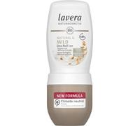 lavera Deo Roll-On NATURAL & MILD 48 h - vegan - natural cosmetics - organic oat & natural minerals - without aluminum - climate neutral - 48 h protection - dermatologically tested - 50 ml