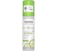 lavera, Natural Refresh Deodorant Spray Vegan Natural Cosmetics Organic Lime Natural Minerals without Aluminium Reliable Protection for a Fresh Skin Feeling 48 Hours Deodorant Protection 75 ml, Lime,
