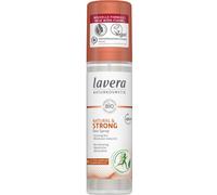 lavera Deo Spray NATURAL & STRONG 48+ h - vegan - natural cosmetics - organic ginseng & natural minerals - without aluminum - 48 hours deodorant protection - 75 ml