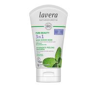 Lavera Pure Beauty 3-in-1 Face Wash Scrub and Mask - 125ml