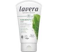 lavera Pure Beauty 3in1 Wash Scrub Mask - deep pore cleansing - against impurities - reduces blackheads - vegan - natural cosmetics