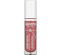 lavera Pure Satin Liquid Lipstick - Nude Petal 02 - intense colour results - nourishing formula - soft, shiny finish - natural cosmetics - 1 piece