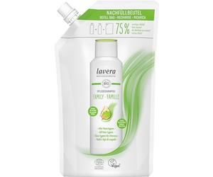 lavera Refill bag Shampoo Family - without silicone - Gentle cleansing & freshness - vegan - natural cosmetics - 500 ml