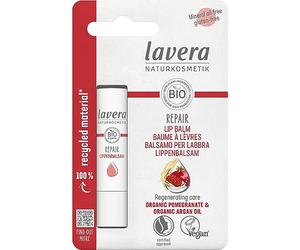 lavera Repair Lip Balm - Protects against dehydration - Instant help - with organic pomegranate & organic argan oil - vegan
