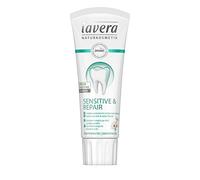 lavera Sensitive & Repair Toothpaste - Toothpaste with Organic Chamomile & Sodium Fluoride - Strengthens Tooth Enamel - Anti-inflammatory - 5-fold Protection & Repair - Vegan - Organic (1 x 75 ml)