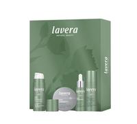 lavera Skin Longevity Routine Set - Face Care Set with Organic Plant Extracts & Hyaluron, for Elastic, Nourished Skin, Moisture & Regeneration, Natural Cosmetics Complete Set