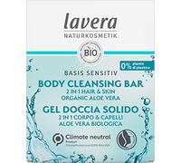 lavera Basis Sensitiv Organic 2-in-1 Body Cleansing Bar - 50g