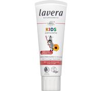 lavera Toothpaste Kids Fluoride Free - No Dyes - Protects Milk Teeth - Mild Fruity - Organic Calendula & Calcium - Vegan - 75 ml