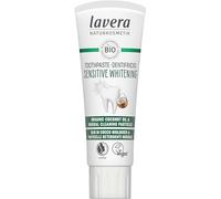 lavera Toothpaste Sensitive Whitening - 5 in 1 Protection - Natural whitening - Gentle on Tooth Enamel - Bamboo Cellulose Cleaning Body & Sodium Fluoride - Vegan - 75 ml