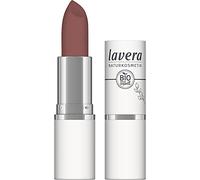 lavera Velvet Matt Lipstick - Auburn Brown 02 - natural cosmetics - Comfortable wear, no drying out the lips - Gluten free - Longlasting - Organic blossom butter & Organic sunflower oil - 4,5g