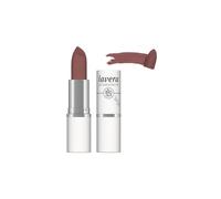 lavera Velvet Matt Lipstick - Auburn Brown 02 - natural cosmetics - Comfortable wear, no drying out the lips - Gluten free - Longlasting - Organic blossom butter & Organic sunflower oil - 4,5g