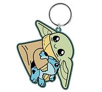 Pyramid International Rubber Keychain Star Wars The Mandalorian Grogu (Baby Yoda)