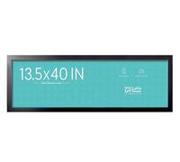 LaVie Home 13.5x40 Picture Frame Black, Panoramic Picture Frame for Wall Decoration, Classic Black Minimalist Style Suitable for Decorating Houses, Offices, Hotels（1 Pack）