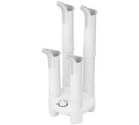 LAVIEAIR Heavy duty boot dryer, shoe dryer & glove dryer with timer and fan, white