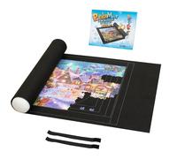 Lavievert Jigsaw Puzzle Mat Roll Up for 1000 1500 Pieces, Portable Puzzle Storage Puzzle Saver with Unique Auxiliary Line, Puzzle Storage for Adults & Kids, Environmental Friendly Material