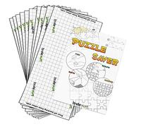 Lavievert Puzzle Saver Peel & Stick Adhesive Paper Jigsaw Glue Best Way to Preserve Your Finished Puzzle - 10 Sheets