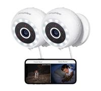 LaView 5MP 3K Security Cameras Outdoor Indoor Wired,IP65, Starlight Sensor & 100 Ft Night Vision,Motion/Person Detection,2-Way Audio/Spotlight,US Cloud,iOS & Android & Web Access
