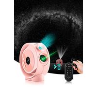 LaView Galaxy/Star Projector, HD Projector for Kids, Home Planetarium Projector with 130 ft² Projection Area, Auto-off Timer, Remote Control, Decorating Projector for Home, 4pc 6K Replaceable Discs