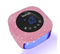 Lavinda 54W UV LED Nail Lamp, Professional Fast Curing Nail Dryer with 4 Timers, Auto Sensor, Rechargeable, Gel Nail Polish Curing Lamp