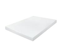 Lavio 4 Inch Mattress Topper Cooling Gel Memory Foam Bamboo Charcoal Washable - Double