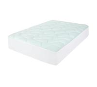 Lavio Bamboo Memory Foam Mattress Topper 3cm Double Super King Single Fitted Skirt - Small Double/122x190cm