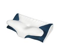 Lavio Cervical Contour Memory Foam Pillow Side Sleeper for Neck Pain Relief