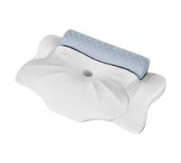 Lavio Ergonomic Memory Foam Neck Pillow Support Bar for Cervical Pain Relief in White Lavio White