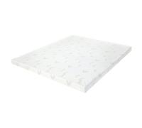 Lavio Mattress Topper Memory Foam Super King Dual Layer Pressure Relief Washable